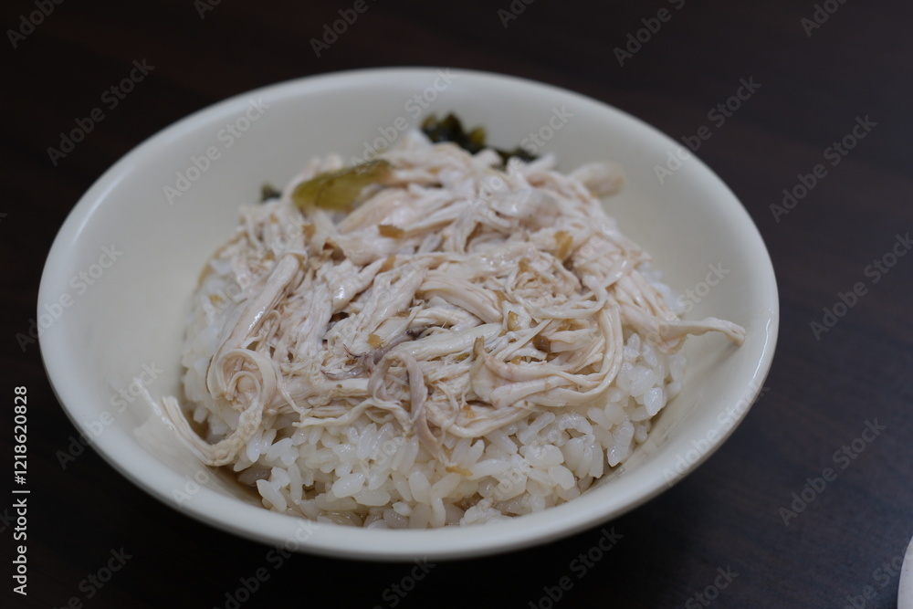 冠鼎鶏肉飯の鶏肉飯 冠鼎鶏肉飯の鶏肉飯