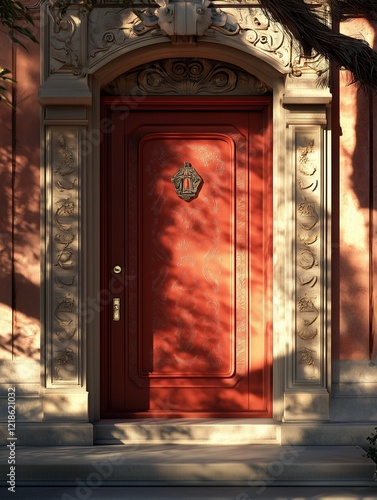 photo aestethic door side view photo