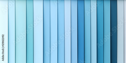 Wallpaper Mural Abstract background of vertical blue stripes, showing a gradient of shades from light to dark. Perfect for websites, presentations, or design projects needing a calming, sophisticated feel. Torontodigital.ca