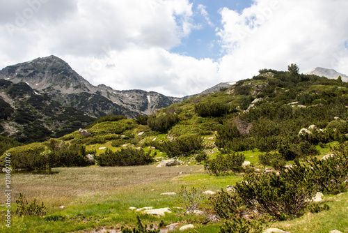 Pirin Mountain around Banderitsa River, Bulgaria photo