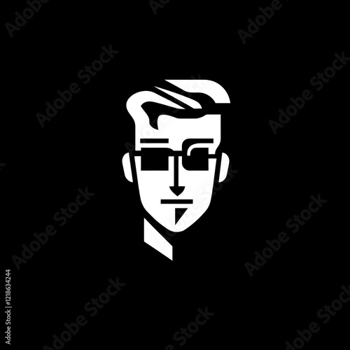 Stylish man wearing sunglasses and goatee portrait Free Download Stylish man wearing sunglasses and goatee portrait - GFXLoad