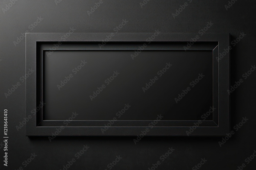 Bold symmetry on a modern black 3D frame, ideal for trendy advertisements. Bold symmetry on a modern black 3D frame, ideal for trendy advertisements.