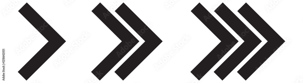 Swipe icon set. Arrow on circle button symbol. Arrow right next. Abstract scroll icon element for social media. Move sign. Vector illustration isolated on white background. Swipe icon set. Arrow on circle button symbol. Arrow right next. Abstract scroll icon element for social media. Move sign. Vector illustration isolated on white background.