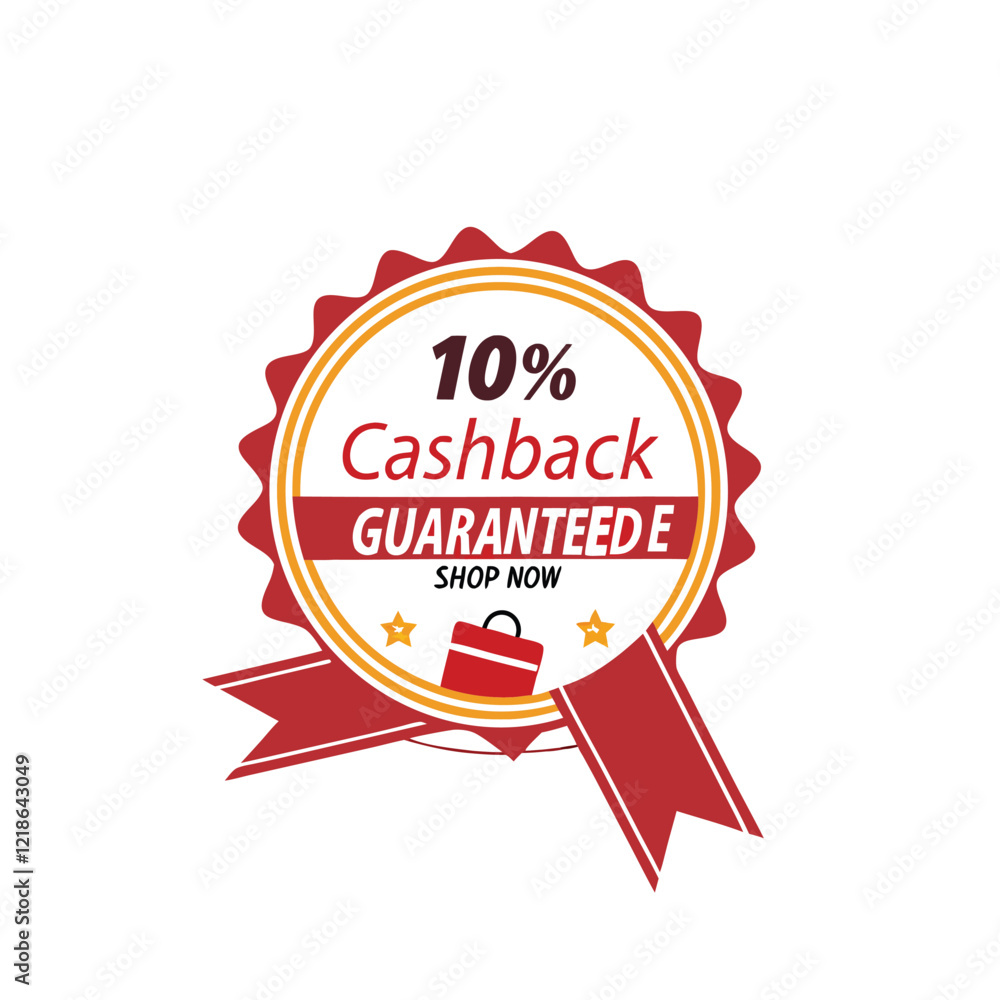 10% Valentines day sale offer for business promotion flyer banner with hearts vector illustration isolated 10% Valentines day sale offer for business promotion flyer banner with hearts vector illustration isolated