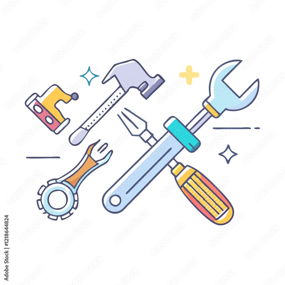 diy tools icon, diy tools vector illustration-simple illustration of diy tools, perfect for diy tools logos and icons diy tools icon, diy tools vector illustration-simple illustration of diy tools, perfect for diy tools logos and icons