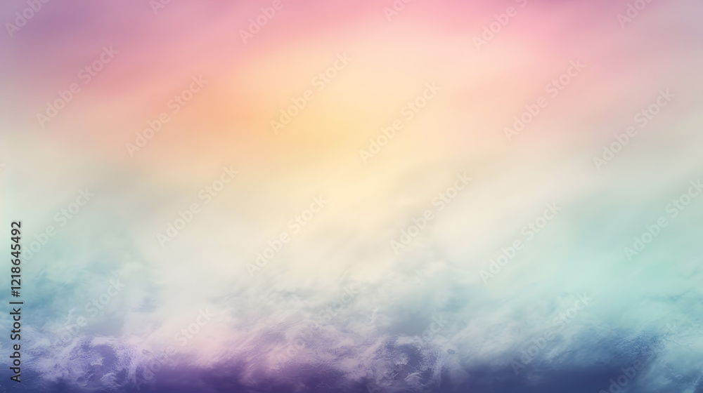 Obraz premium Abstract blur soft gradient pastel dreamy background, generative ai
