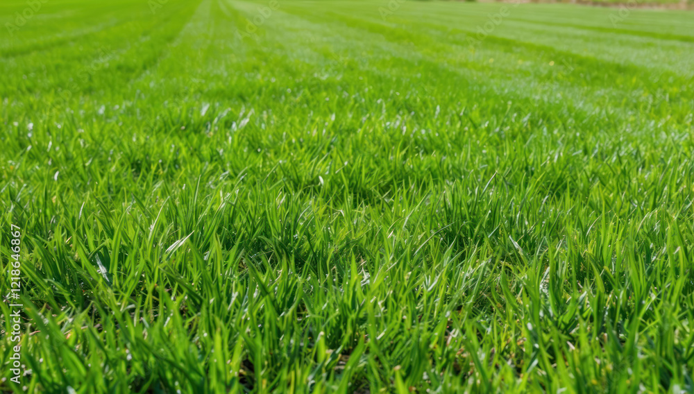 Texture of green grass on spring lawn: close-up of freshly recruited field and scenic natural background. Texture of green grass on spring lawn: close-up of freshly recruited field and scenic natural background.