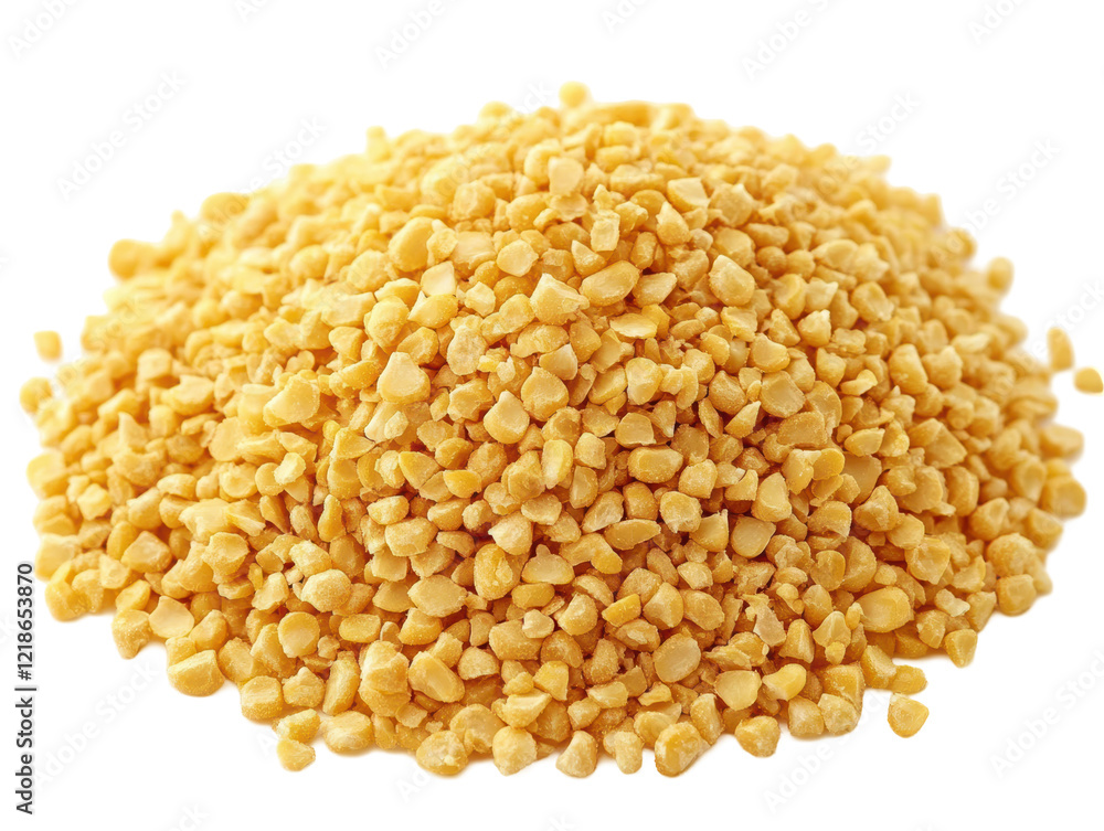 Isolated Pile of Yellow Split Peas Isolated Pile of Yellow Split Peas