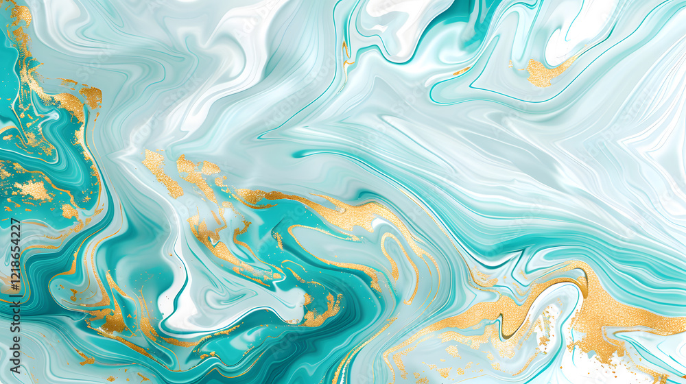 Abstract luxury marble background featuring a digital art marbling texture, generative ai Abstract luxury marble background featuring a digital art marbling texture, generative ai
