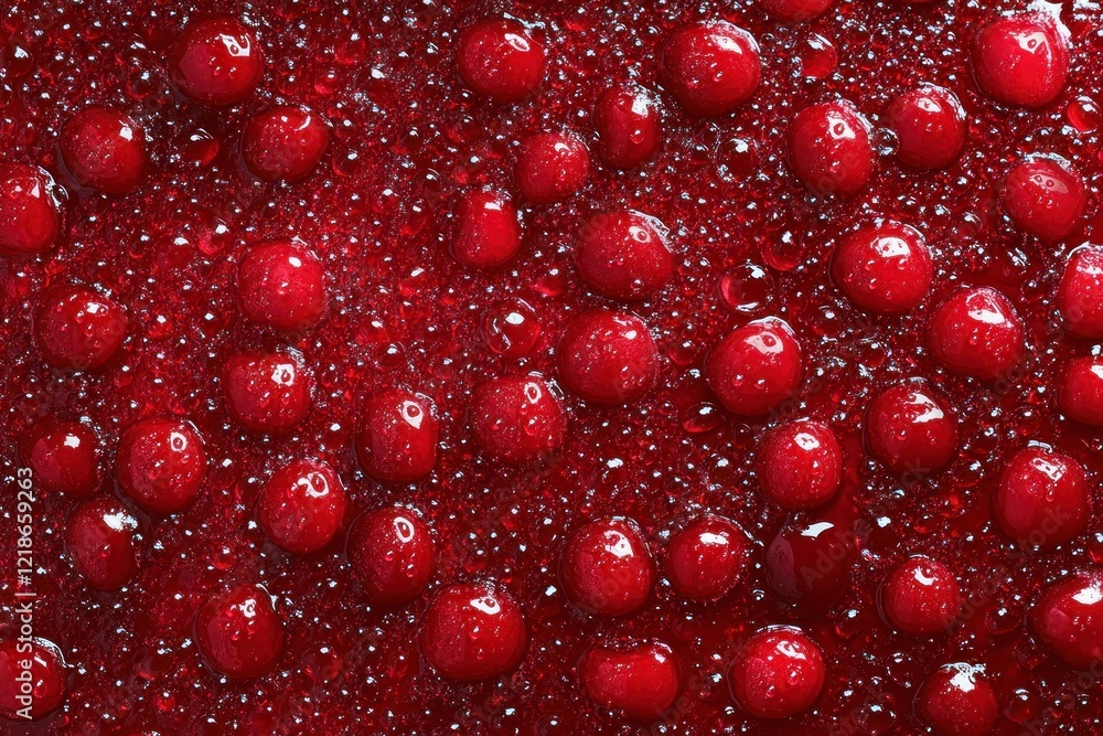 Cranberry Sauce Recipe Background Texture Image Cranberry Sauce Recipe Background Texture Image