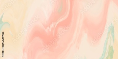 Delicate Pastel Marble Effect Background