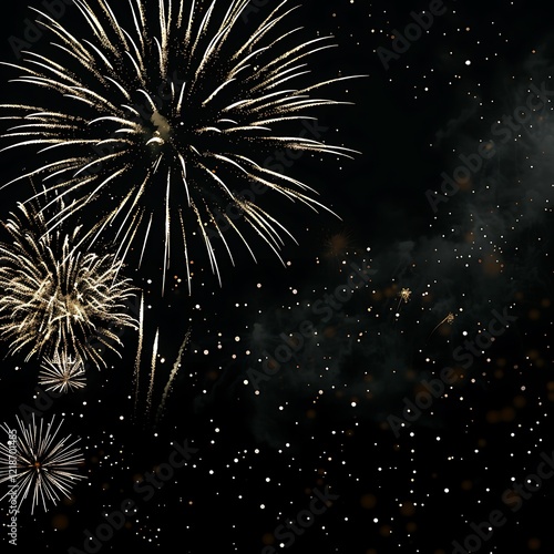 fireworks in the sky