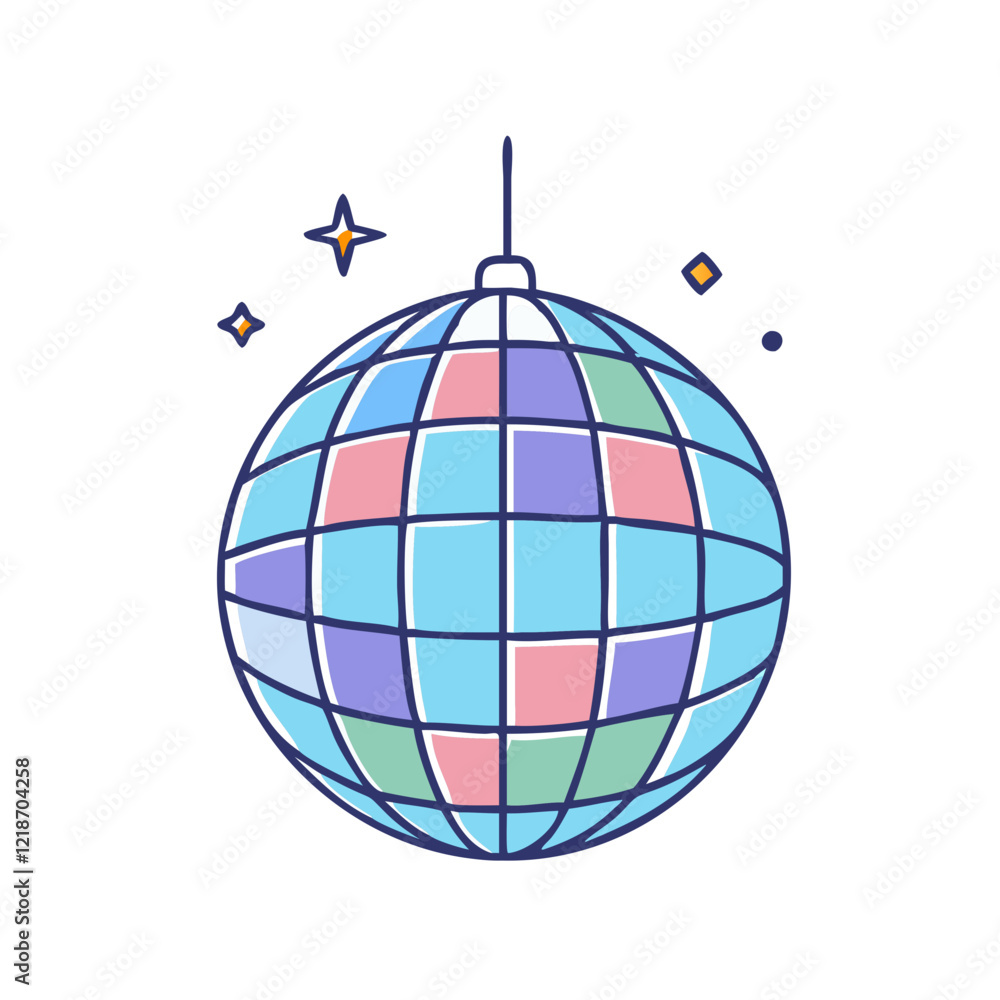 disco ball icon, disco ball vector illustration-simple illustration of disco ball, perfect for disco ball logos and icons disco ball icon, disco ball vector illustration-simple illustration of disco ball, perfect for disco ball logos and icons