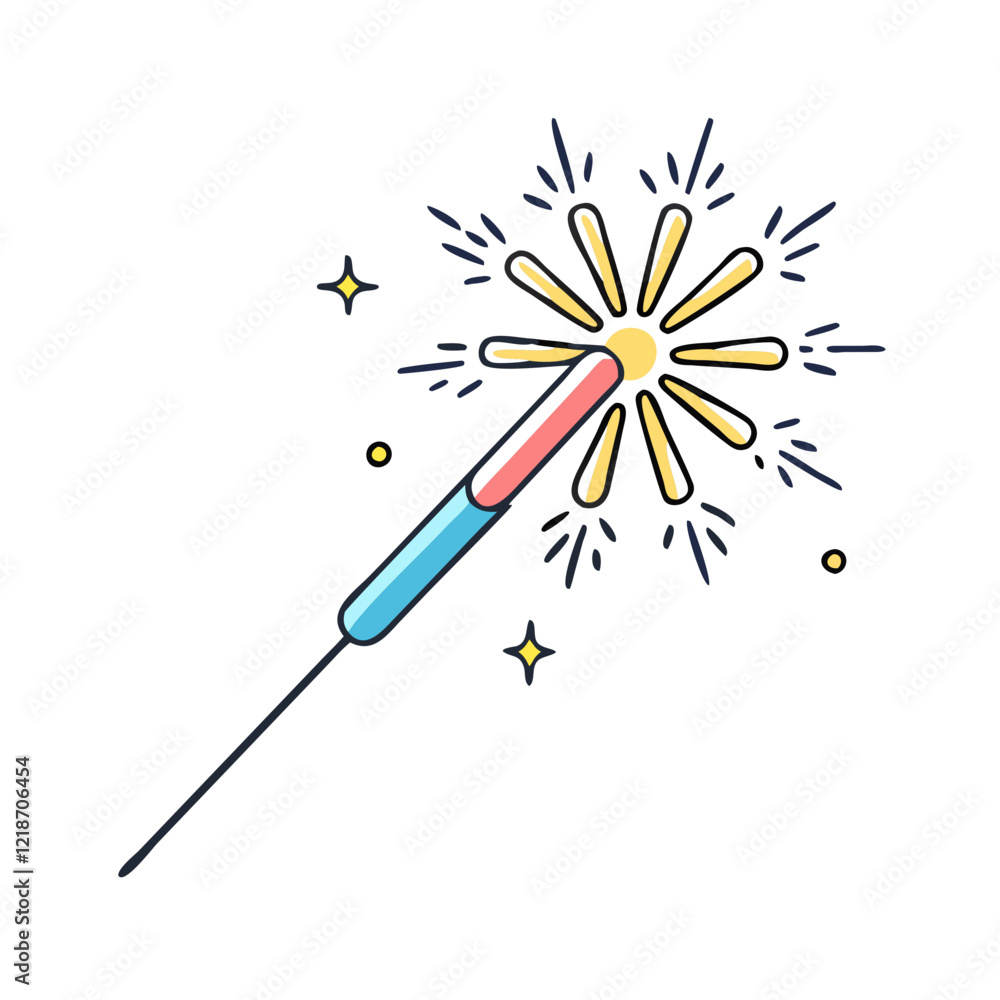 sparkler icon, sparkler vector illustration-simple illustration of sparkler, perfect for sparkler logos and icons sparkler icon, sparkler vector illustration-simple illustration of sparkler, perfect for sparkler logos and icons