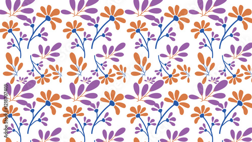 Wallpaper Mural floral pattern Torontodigital.ca