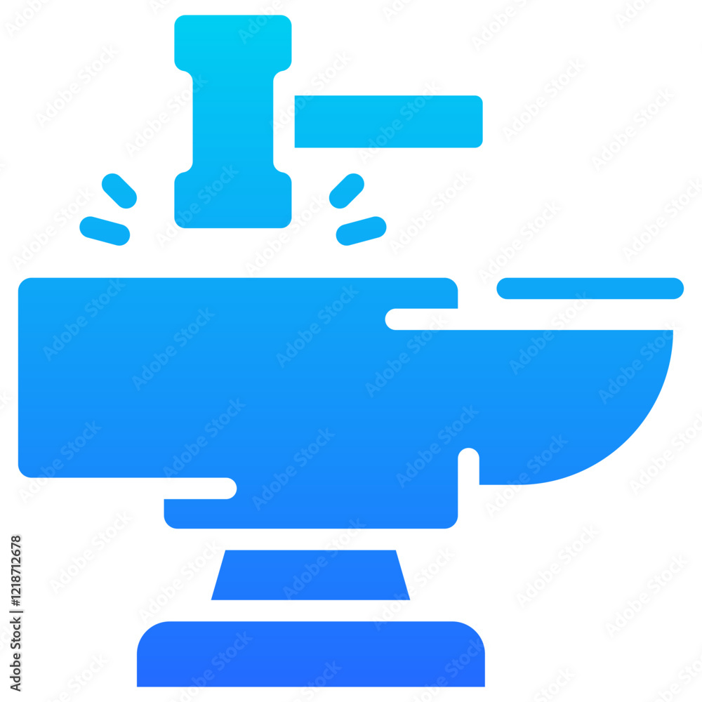 Obraz premium Forging Icon