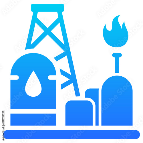 Oil And Gas Icon