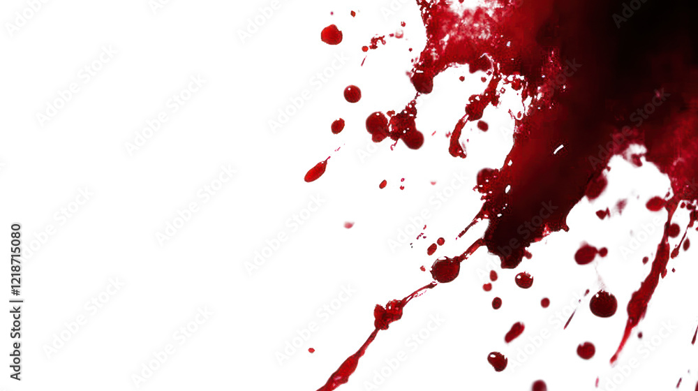 Colorful red splashes on a clear background provide a striking visual impact, isolated on a transparent background. PNG Colorful red splashes on a clear background provide a striking visual impact, isolated on a transparent background. PNG