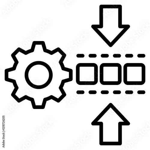 alignment single icon