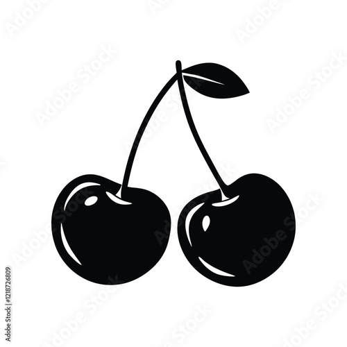 Wallpaper Mural illustration of cherries Torontodigital.ca