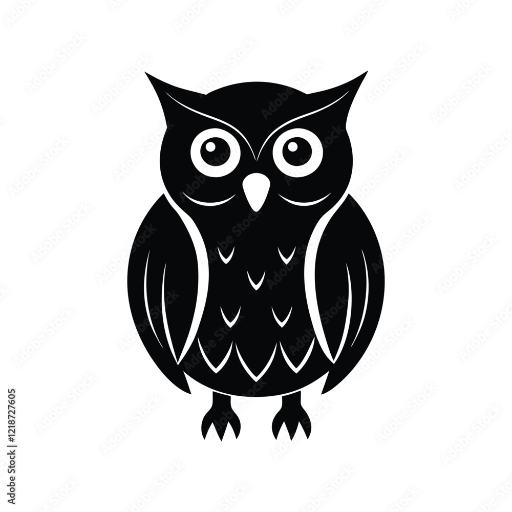 Fototapeta premium owl vector Illustration