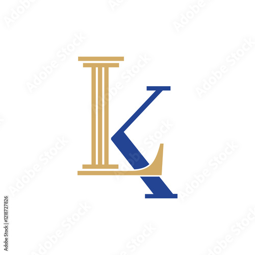 L and K Law Logo Design