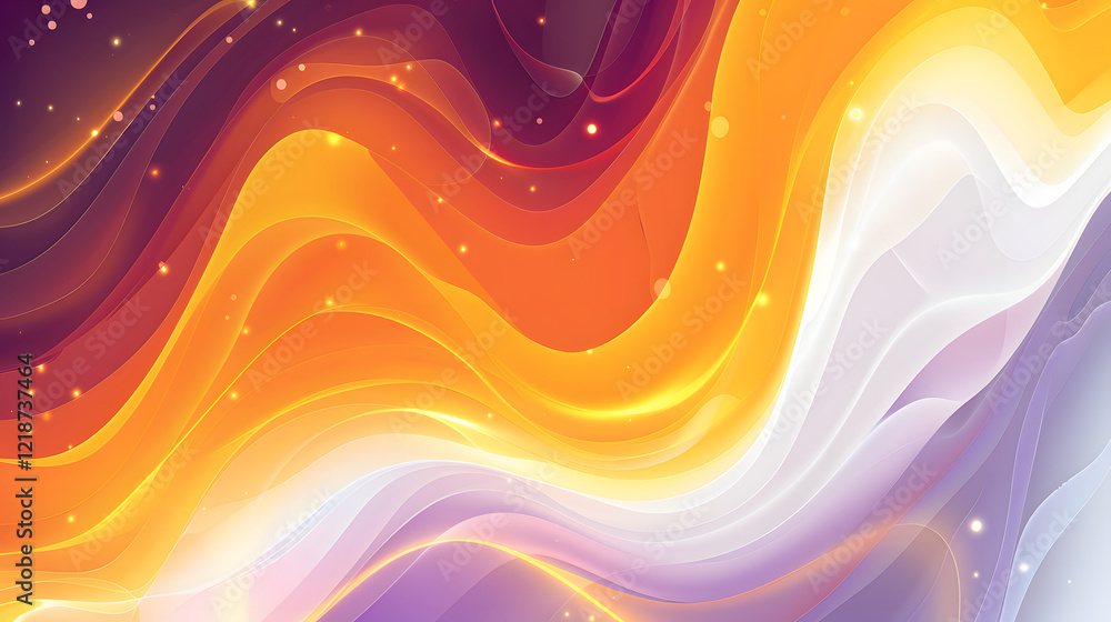 An abstract gradient background featuring vibrant orange, generative ai An abstract gradient background featuring vibrant orange, generative ai