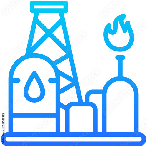 Oil And Gas Icon