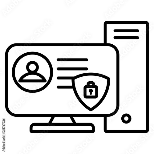 Data protection icon