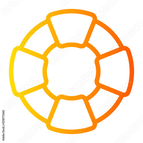 lifesaver gradient icon