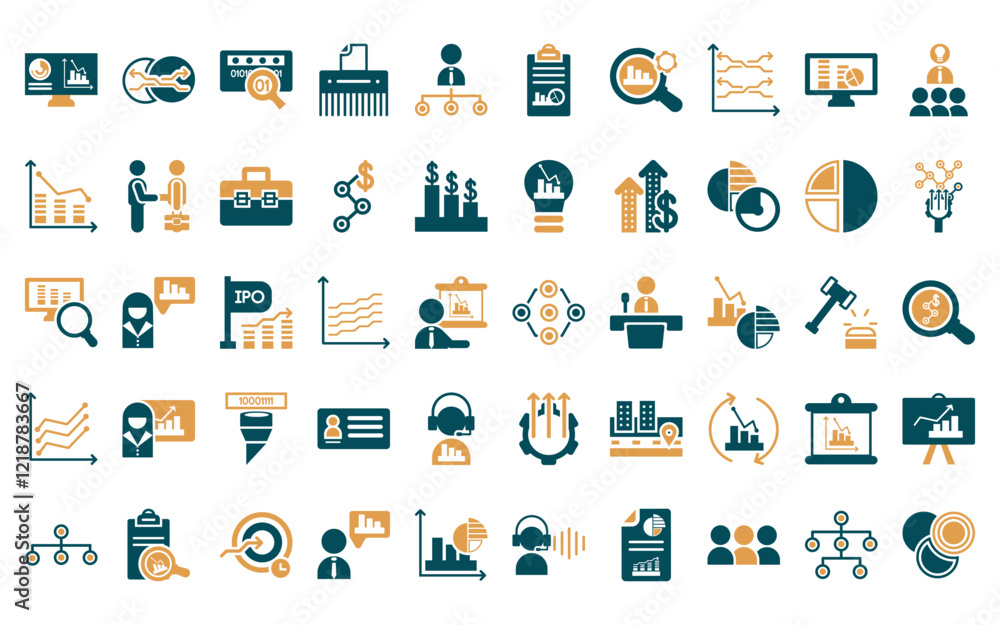 50 linear analytics icon pack. vector thin line hexagonal interconnections, merge charts, binary data search, paper shredder, department head, bars chart analysis, market research icons suitable for 50 linear analytics icon pack. vector thin line hexagonal interconnections, merge charts, binary data search, paper shredder, department head, bars chart analysis, market research icons suitable for
