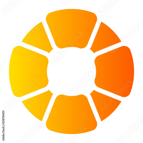 lifesaver gradient icon