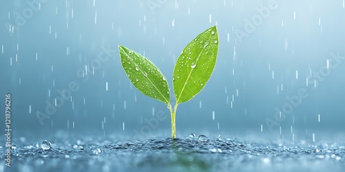 New Growth in the Rain: A d...