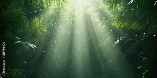 Jungle Light Beams: Sunbeam...