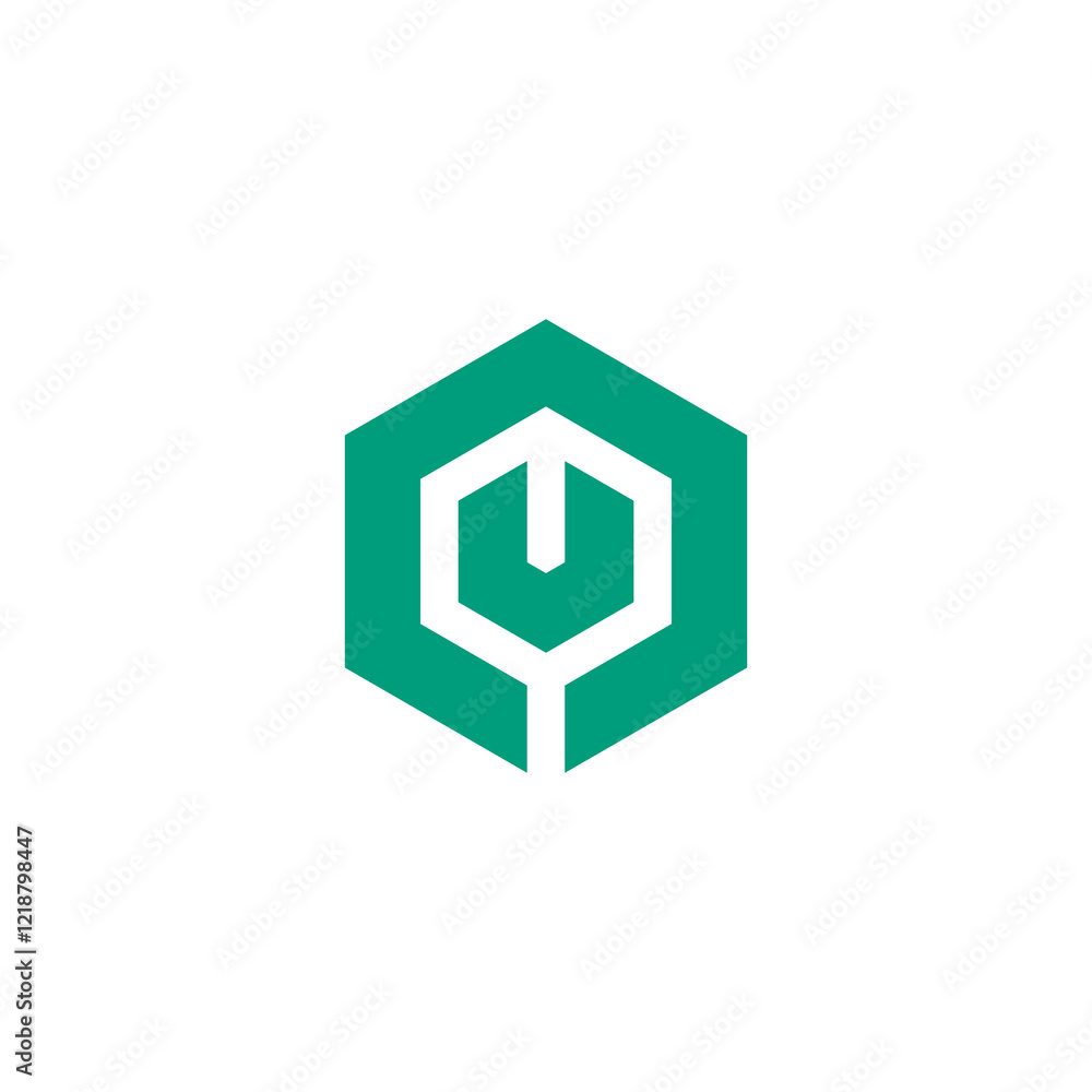 Abstract Hexagon Logo design vector template Abstract Hexagon Logo design vector template
