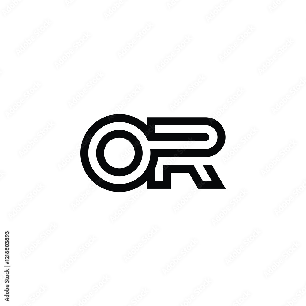 OR monogram logo design letter text name symbol monochrome logotype alphabet character simple logo OR monogram logo design letter text name symbol monochrome logotype alphabet character simple logo