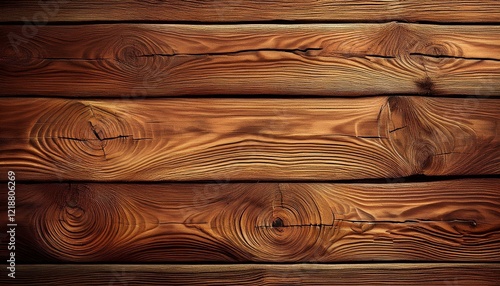 weathered and rustic wooden planks with natural knots and grain patterns background texture natural rustic illustration photo