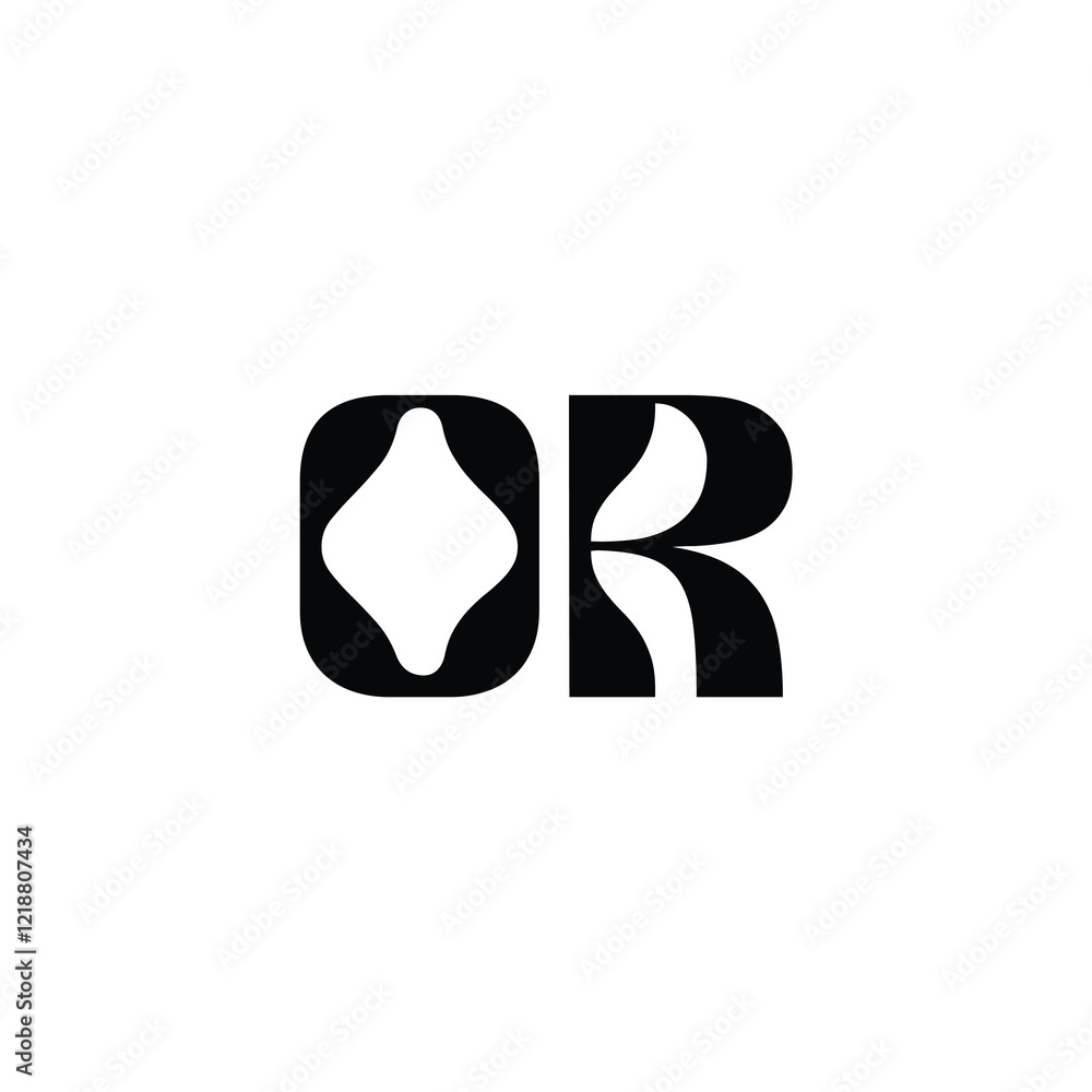 OR monogram logo design letter text name symbol monochrome logotype alphabet character simple logo OR monogram logo design letter text name symbol monochrome logotype alphabet character simple logo