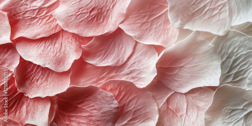 Wallpaper Mural A macro background of delicate flower petals in shades of soft pink and white, showing fine textures and veins for a romantic feel Torontodigital.ca