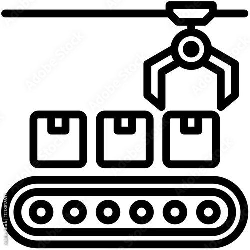 Assembly Line Icon