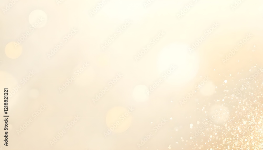 Elegant Gold Glitter Background with Soft Bokeh Lights Elegant Gold Glitter Background with Soft Bokeh Lights