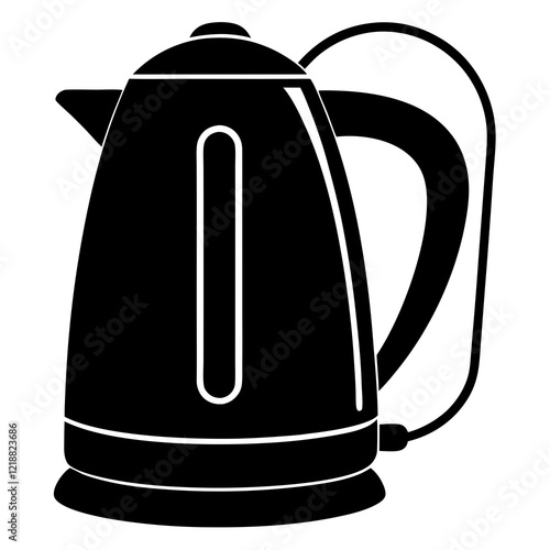 kettle isolated on white