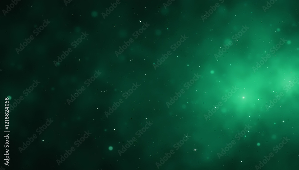 Fototapeta premium Rain on the Window with Stars and Nebula in the Night Sky