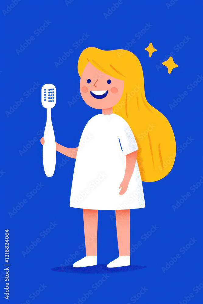 Toothbrush Time, A whimsical image of a tooth fairy holding a toothbrush and toothpaste, perfect for dental care themes and children's content. Toothbrush Time, A whimsical image of a tooth fairy holding a toothbrush and toothpaste, perfect for dental care themes and children's content.