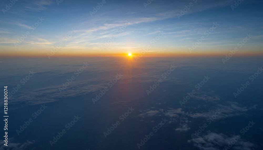 Fototapeta premium solar system with planets in alignment