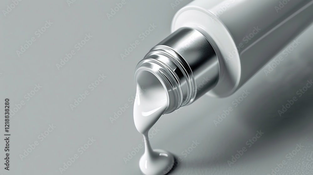 white cream that comes out of a white bottle white cream that comes out of a white bottle