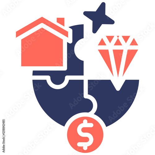 Asset glyph color icon