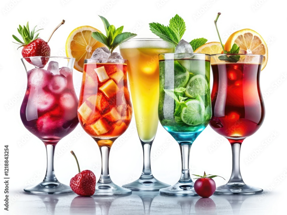 High-resolution cocktail photos: perfect for menus and websites. Isolated drink shots. High-resolution cocktail photos: perfect for menus and websites. Isolated drink shots.