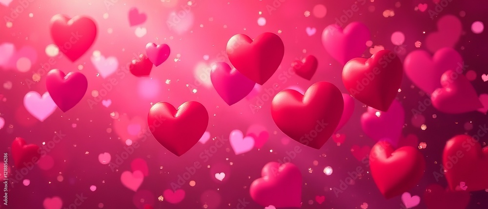 Valentine's Day Sale: Pink & Red Heartburst Celebration Valentine's Day Sale: Pink & Red Heartburst Celebration