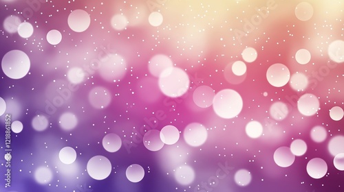 Wallpaper Mural pink glitter background with elegant gold bokeh particles Torontodigital.ca